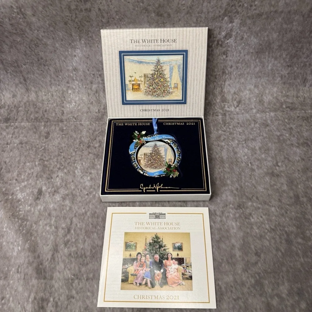 New The White House Historical Association Christmas 2021 Ornament